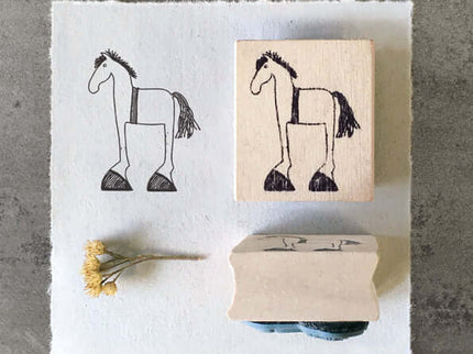 East of India wooden Ink Stamps in various