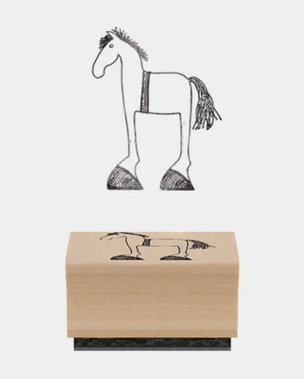East of India wooden Ink Stamps in various Horse