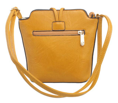 Small Wooden Button Crossbody Bag. - The Red Squirrel