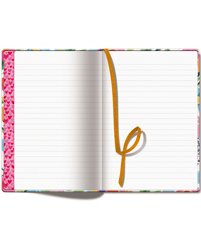A5 Notebook - Flowers Paper Salad Journal Notebook