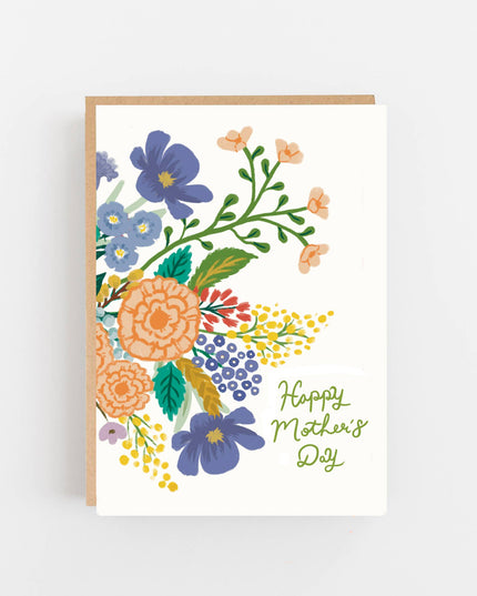Mother's Day Flowers - Reflection Greeting Card