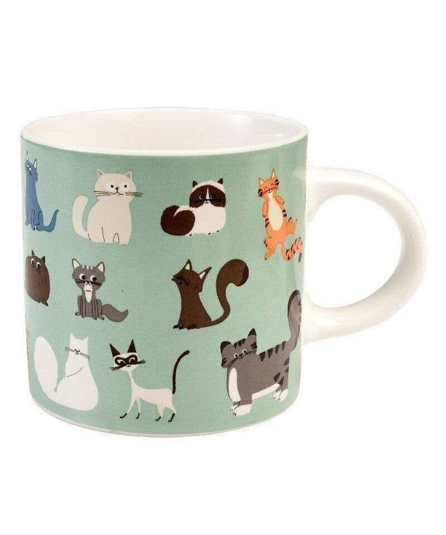 Ceramic Cat themed Mug - Rex London