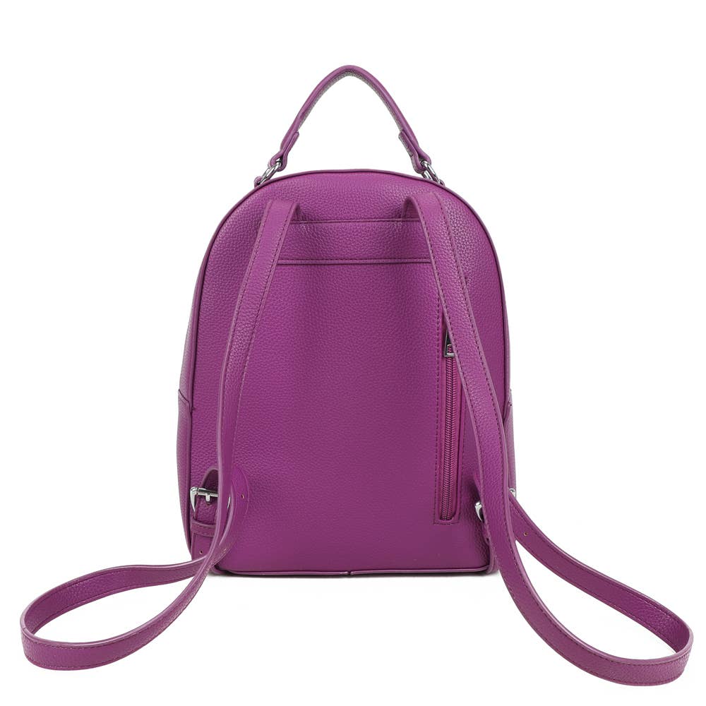 Harris Tweed Fuchsia Backpack - Pink/Fuchsia - The Red Squirrel