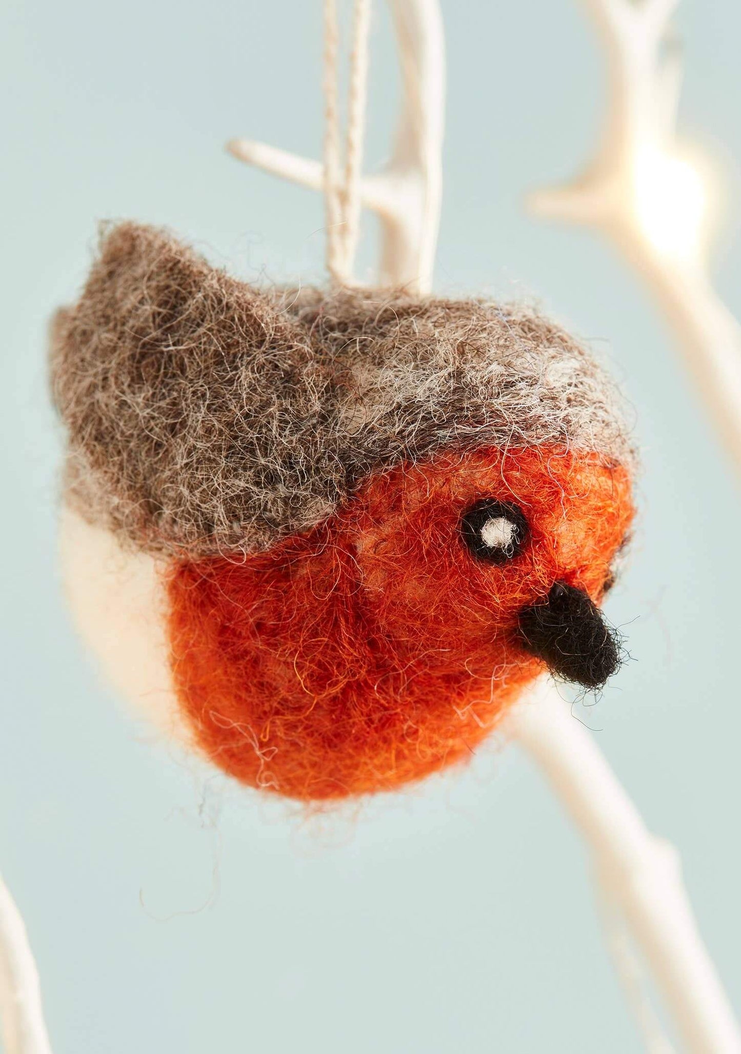 Felt Robin Decoration - The Red Squirrel