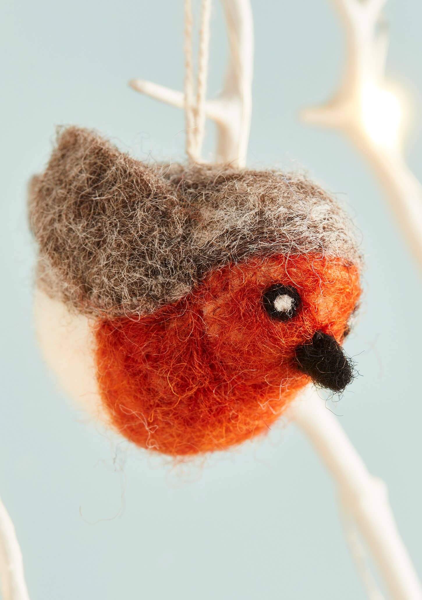 Felt Robin Decoration - The Red Squirrel