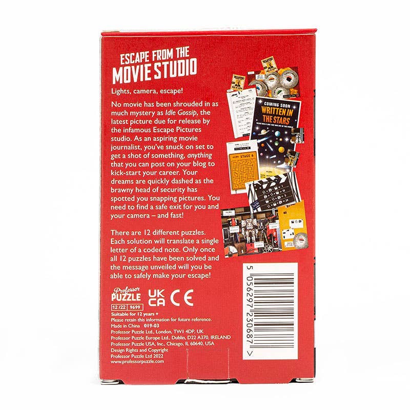 Escape from the Movie Studio - The Red Squirrel