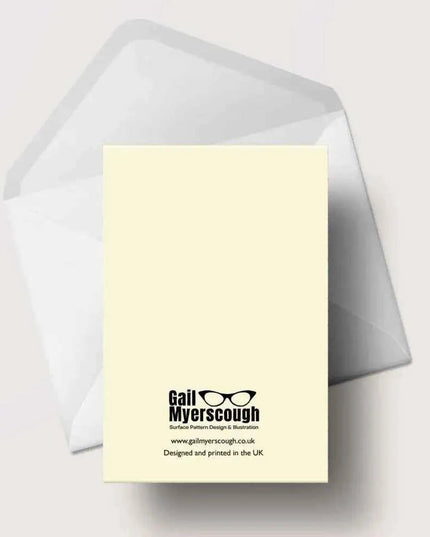 Record Players with Records Greetings Card