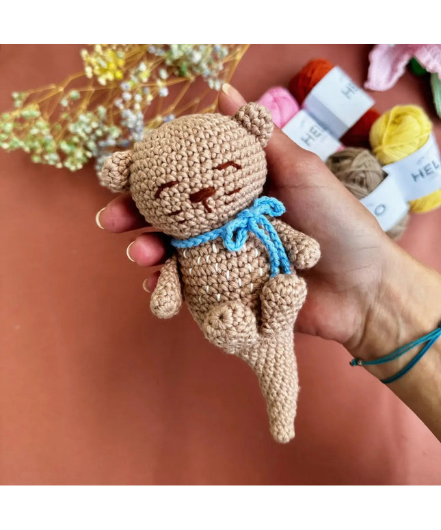 Knitty Critters - Pouch Pals - Ozzy Otter