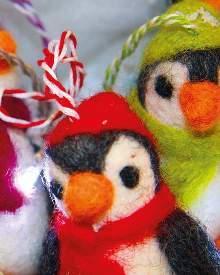 Felt Penguin Christmas Decoration