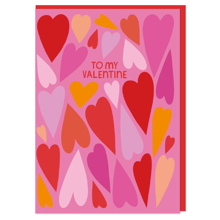 To my Valentine - Valentines Day Card
