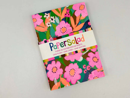 A6 notebooks Paper Salad Colourful Bright Stationery Gift