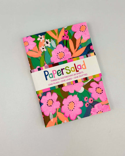 A6 notebooks Paper Salad Colourful Bright Stationery Gift