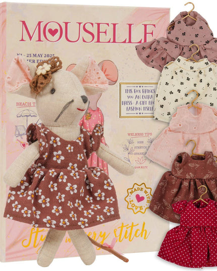 Mouselle - A mouse with her own wardrobe