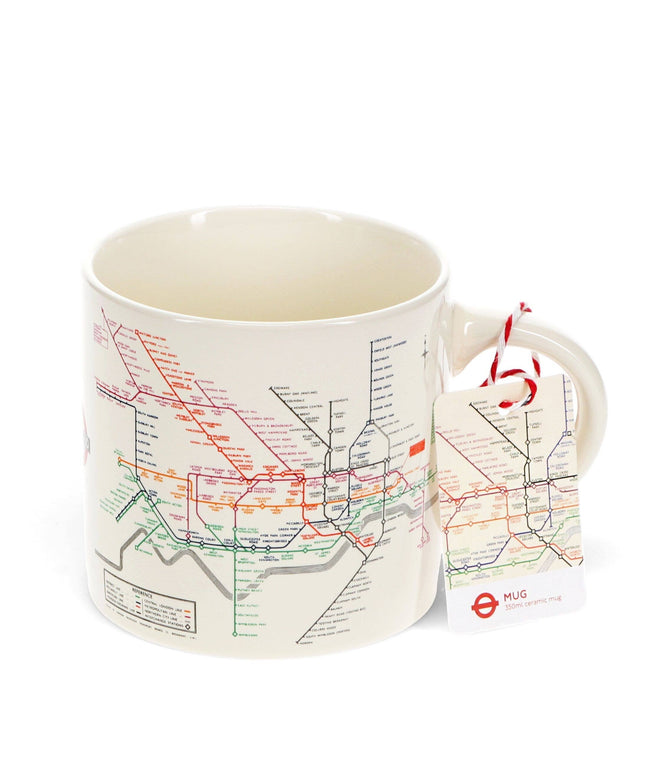 Ceramic Mug - TFL Heritage Tube Map