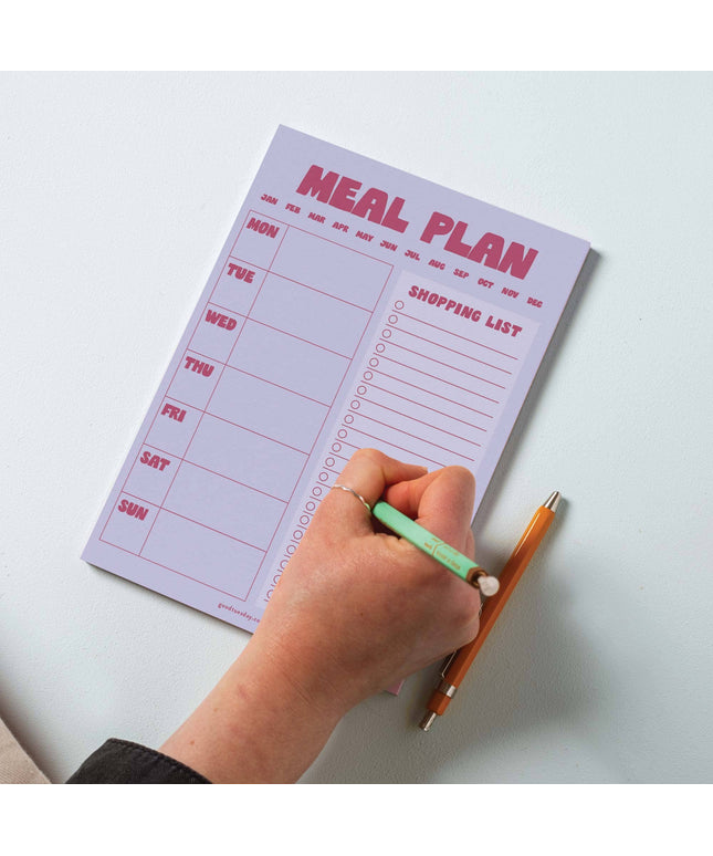 A5 Meal Planner & Shopping List | Lilac & Plum