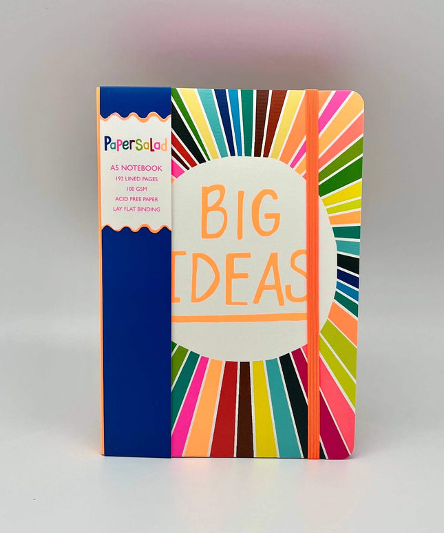 Paper Salad A5 Journal Notebook Bright Colour Stationery