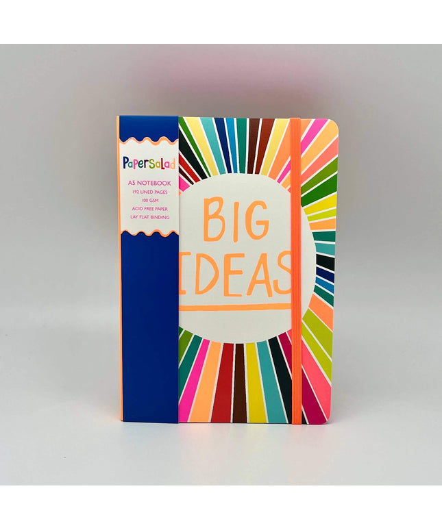 Paper Salad A5 Journal Notebook Bright Colour Stationery