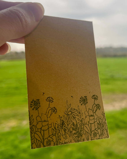 Wildflower Seeds - Seed Packet - Mix Flower Pattern