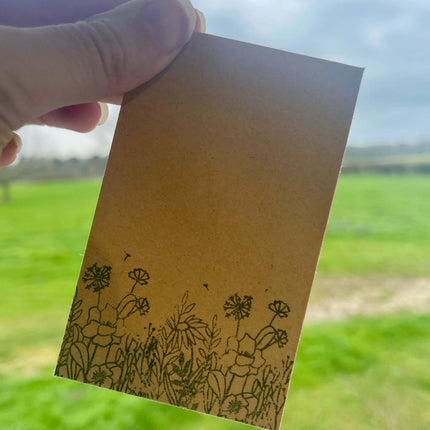 Wildflower Seeds - Seed Packet - Mix Flower Pattern