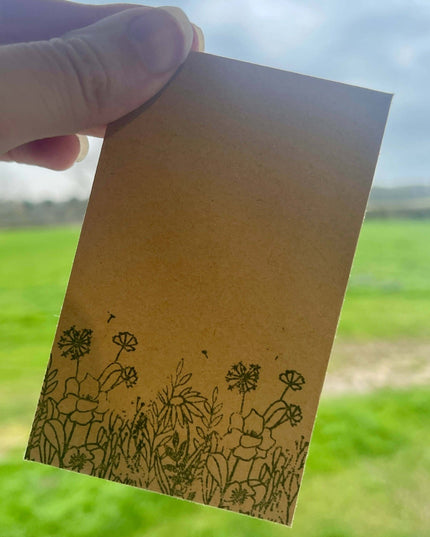Wildflower Seeds - Seed Packet - Mix Flower Pattern