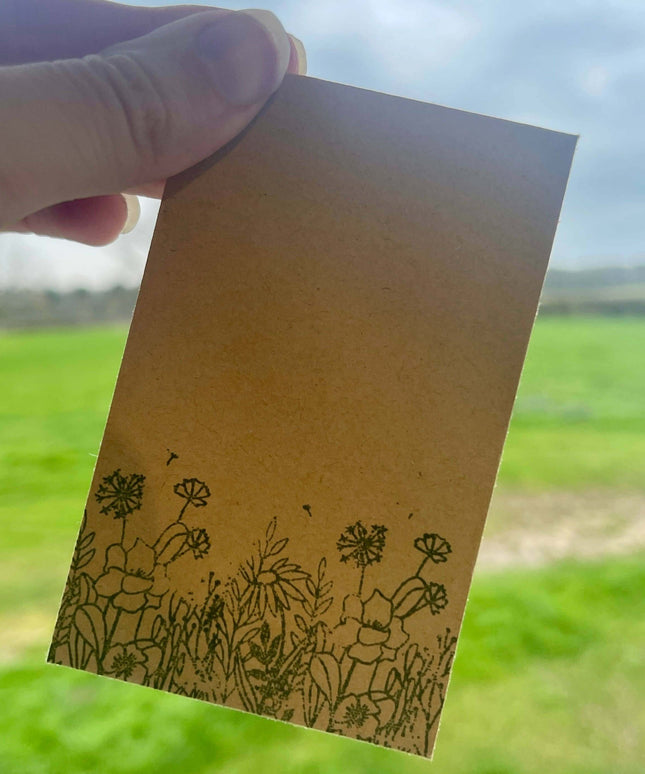 Wildflower Seeds - Seed Packet - Mix Flower Pattern