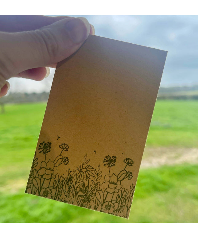 Wildflower Seeds - Seed Packet - Mix Flower Pattern