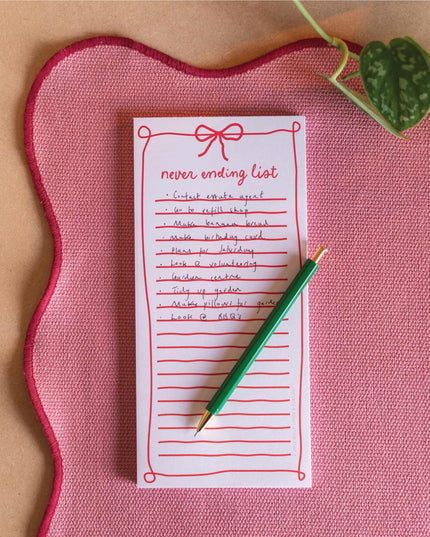 To Do List Pad | Never Ending