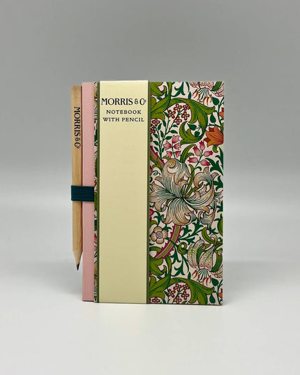 William Morris Mini Notebook with Pencil