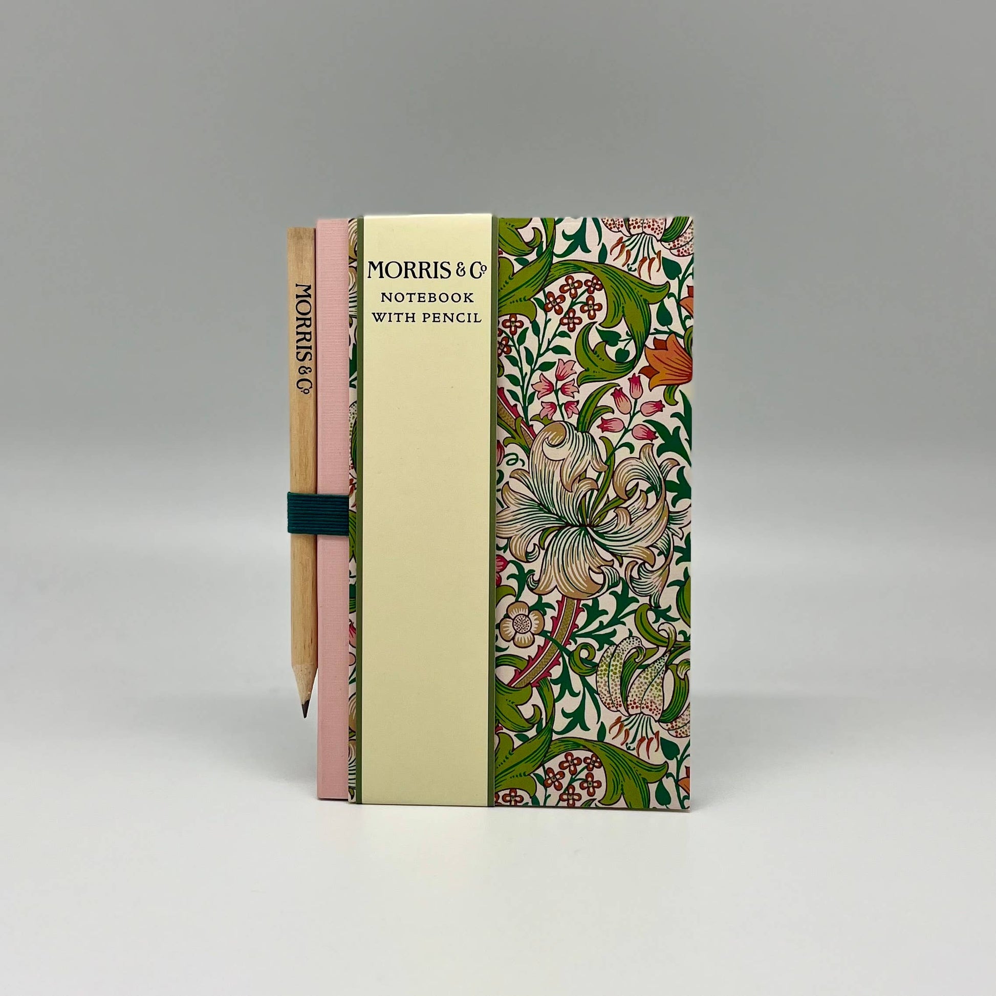 William Morris Mini Notebook with Pencil - The Red Squirrel