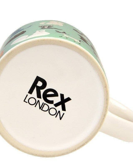 Ceramic Cat themed Mug - Rex London