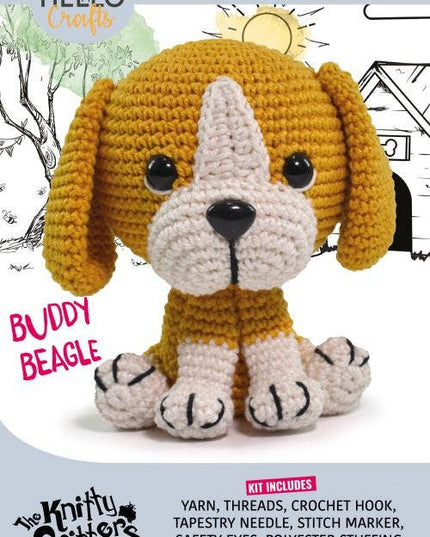 Knitty Critters - Pets - Buddy Beagle