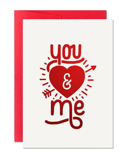Valentine’s Day Card – You and Me Anniversary Greeting