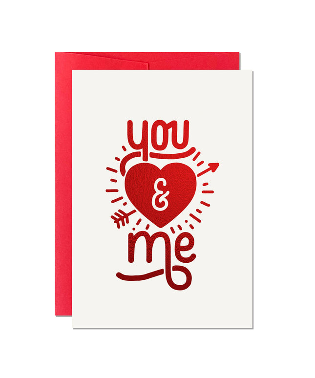 Valentine’s Day Card – You and Me Anniversary Greeting