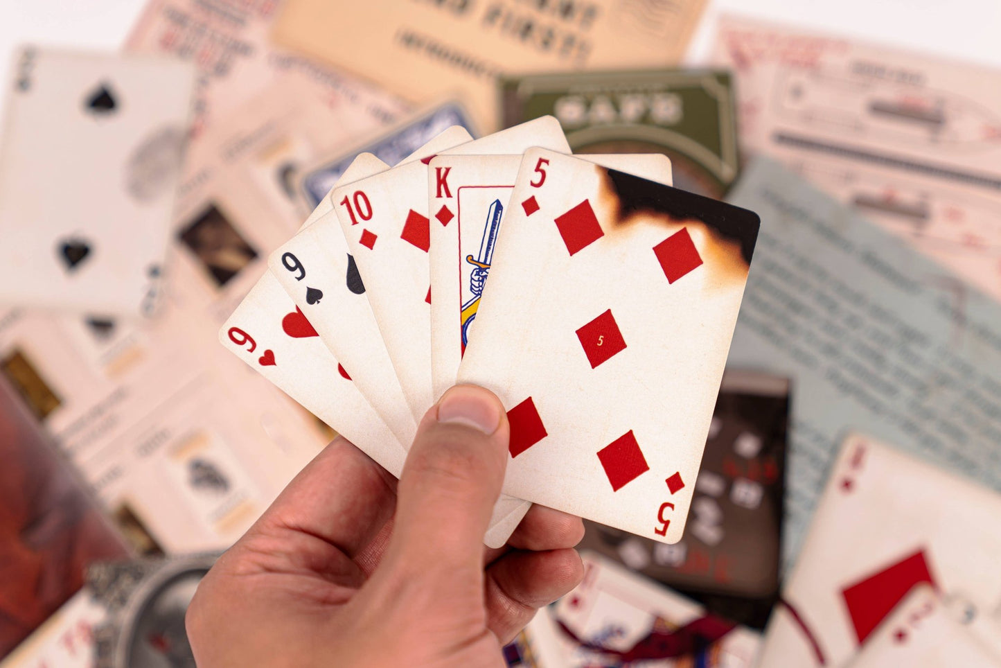 Dead Man's Hand Murder Mystery game - The Red Squirrel