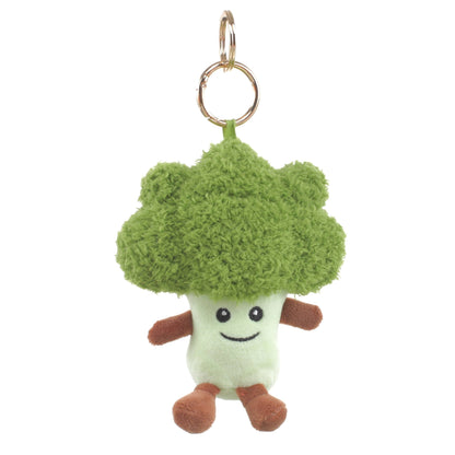 Plush Broccoli Bag Charm - Bessie London - The Red Squirrel
