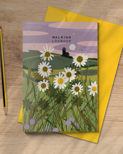 Walking logbook lighthouse - journal outdoor notebook