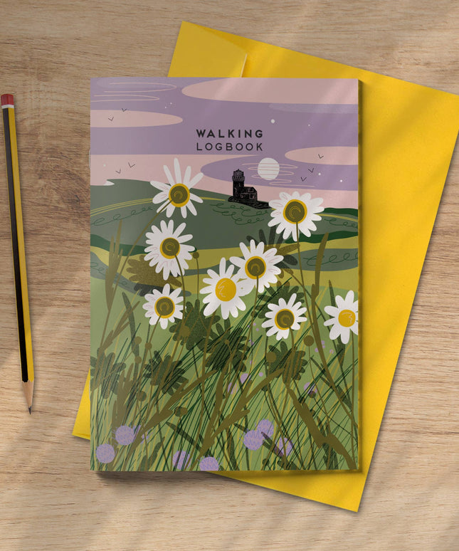 Walking logbook lighthouse - journal outdoor notebook