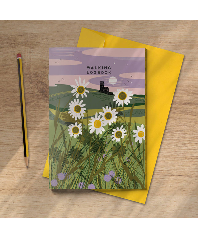 Walking logbook lighthouse - journal outdoor notebook