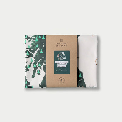 Great British Road Trip Tea Towel - The Red Squirrel