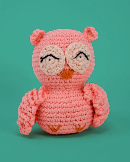 Knitty Critters - Pouch Pals - Oliver Owl