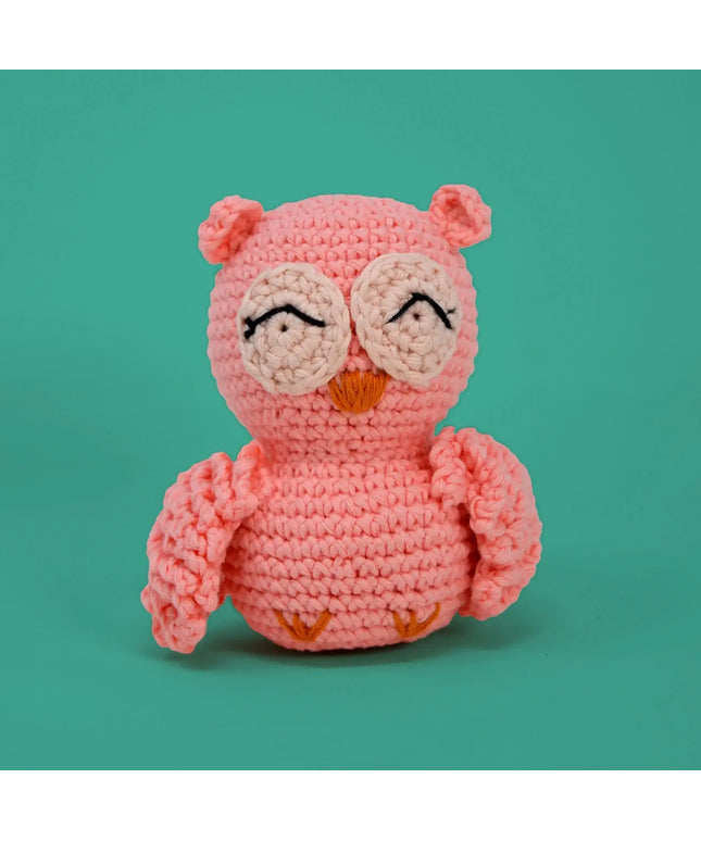 Knitty Critters - Pouch Pals - Oliver Owl