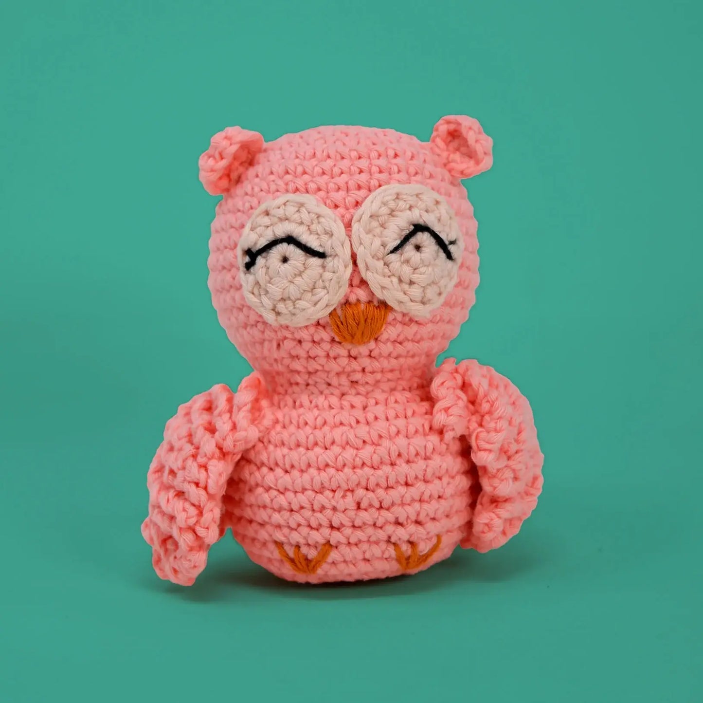 Knitty Critters - Pouch Pals - Oliver Owl - The Red Squirrel