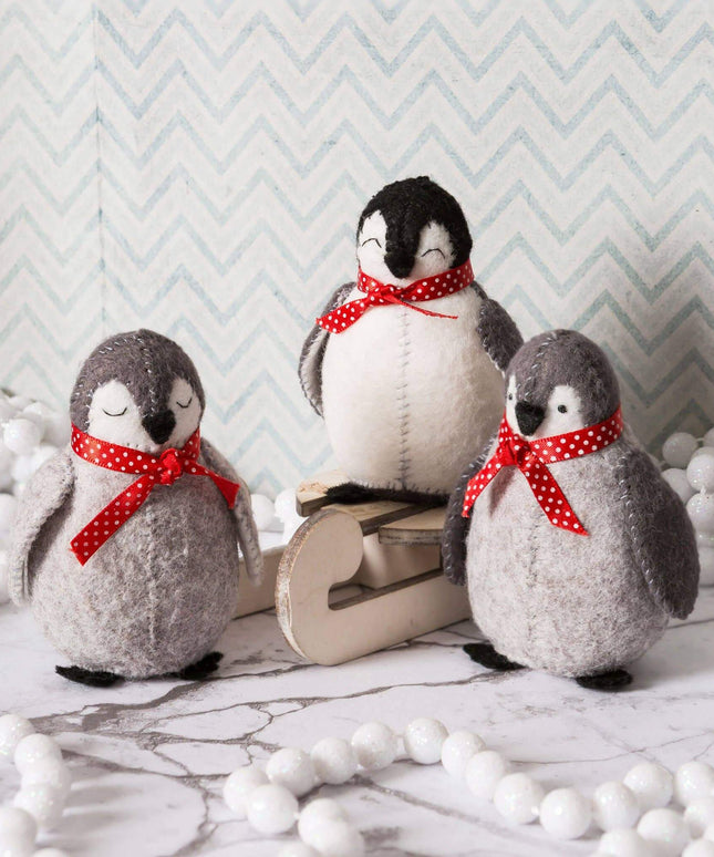 Baby Penguins Felt Craft Kit