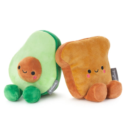 Better Together Avocado & Toast Magnetic Soft Toy Pair