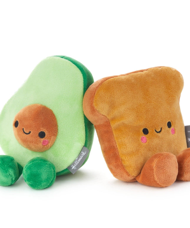 Better Together Avocado & Toast Magnetic Soft Toy Pair
