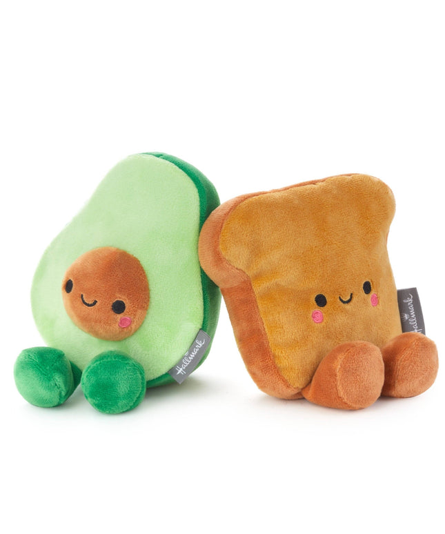 Better Together Avocado & Toast Magnetic Soft Toy Pair