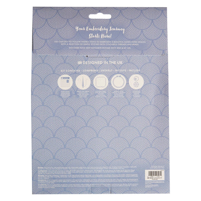 Sew & So On Embroidery Sewing Craft Kit Sunflowers - The Red Squirrel