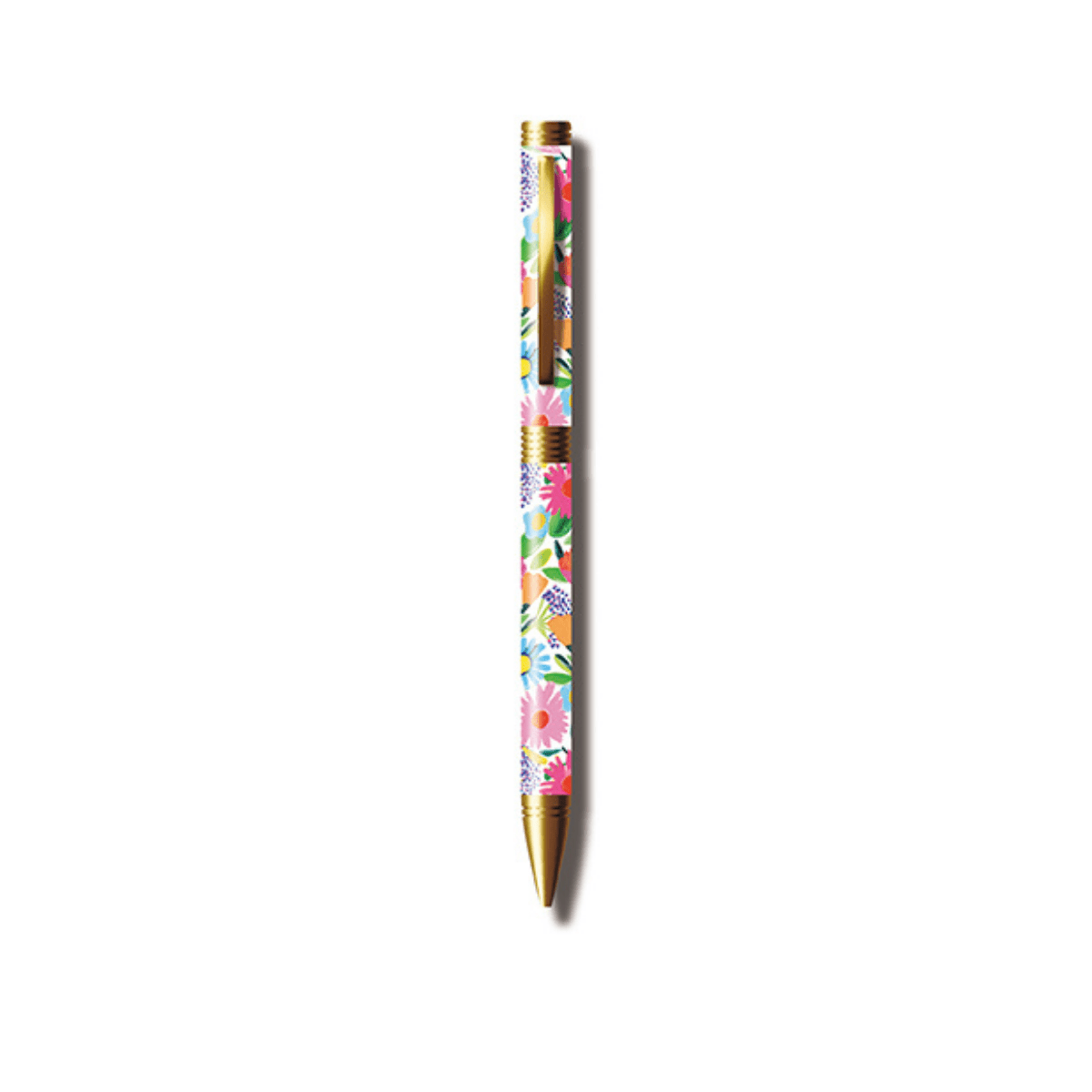 Gift Pen Set of 3 - Flowers Stationery Bright - The Red Squirrel