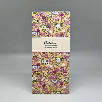 Cath Kidston Magnetic List Pad Pink Yellow Stationery Gift