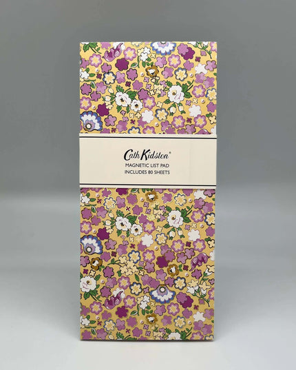 Cath Kidston Magnetic List Pad Pink Yellow Stationery Gift